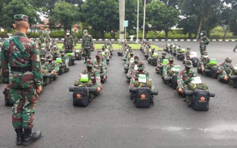  Amankan PPKM Darurat, TNI Kerahkan 60.000 Personel