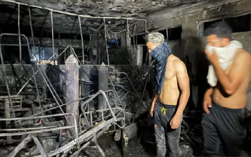  Rumah Sakit Covid-19 di Irak Terbakar, 36 Orang Tewas Termasuk Nakes