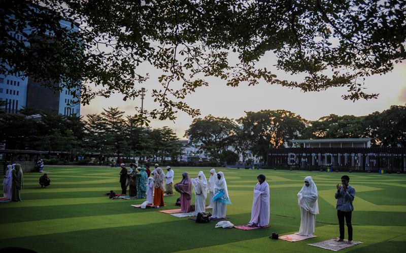 MUI Ingatkan Salat Iduladha Berjemaah Dilarang di Zona Merah dan Oranye Covid-19