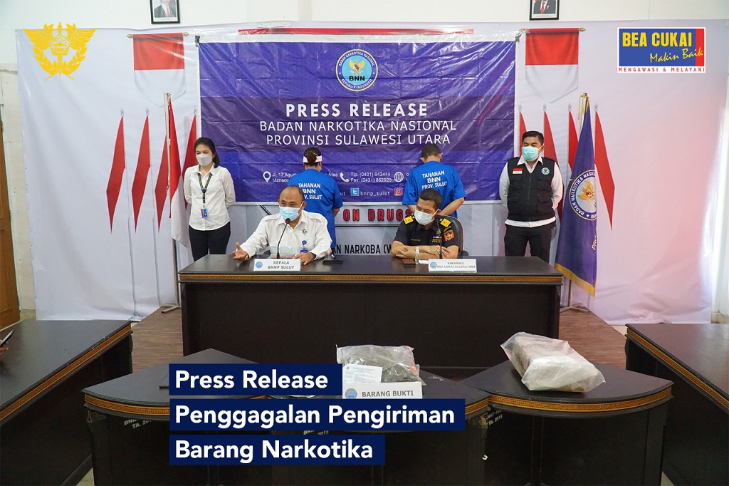  Bea Cukai dan BNN Gagalkan Pengiriman Paket Kerupuk Berisi Ganja ke Sulawesi Utara