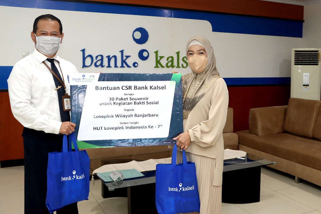  CSR Bank Kalsel Dukung Lovepink Banjarbaru Peduli Kanker Payudara
