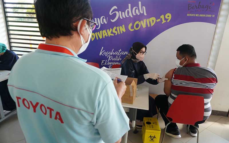  TMMIN Berikan Layanan Vaksinasi Covid-19 Gratis Kepada Warga