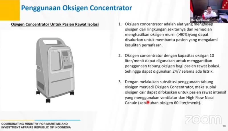  PPKM Darurat Jawa Bali, Ini Solusi dari Luhut Tangani Kebutuhan Oksigen