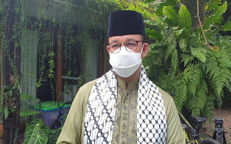  Covid-19 Mengganas, Anies Imbau Warga DKI Salat Iduladha di Rumah