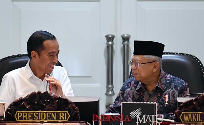  Jokowi dan Ma\'ruf Amin Dijadwalkan Hadiri Takbir Akbar Virtual Malam Ini