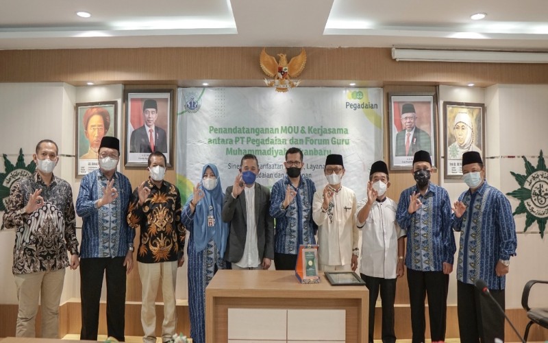  Kenalkan Tabungan Emas, Pegadaian Kanwil Pekanbaru Sasar Guru Muhammadiyah