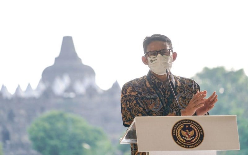  Covid-19 Belum Terkendali, Sandiaga Kirim Delegasi ke AS