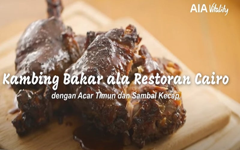 Resep Kambing Bakar Anti Kolesterol ala Chef Yuda, Cocok untuk Daging Kurban