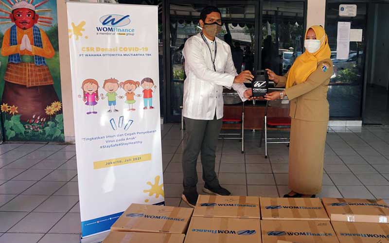  WOM Finance Berikan 3.000 Paket Donasi Untuk Anak-Anak