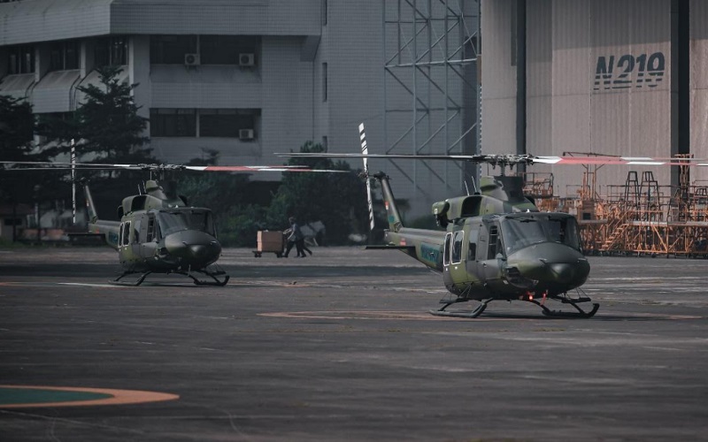 PTDI Serahkan 2 Unit Helikopter BELL 412EPI Pesanan Kementerian Pertahanan