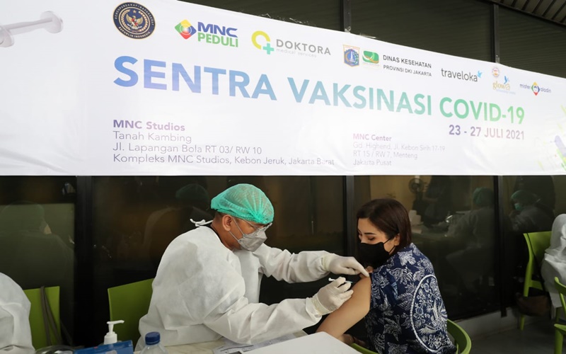 Wamen Angela Tanoesoedibjo Suntik Vaksin Dosis Pertama Hari Ini, Pakai Sinovac