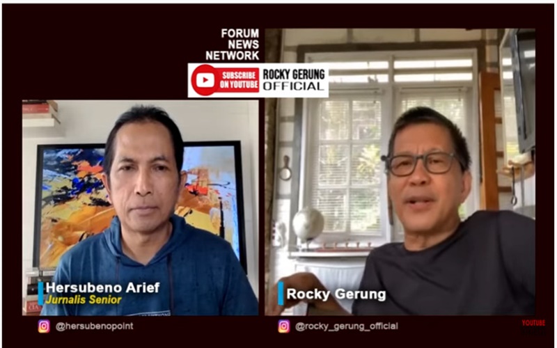  Rocky Gerung : Video Jokowi Kehabisan Obat di Apotik Bisa Bikin Orang Pesimis