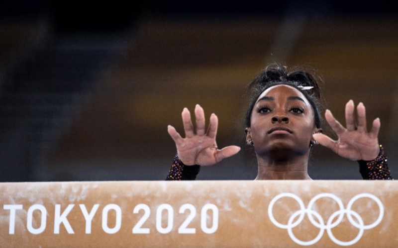  Olimpiade Tokyo 2020:  Legenda Senam AS Simone Biles Bidik Sejarah Olimpiade