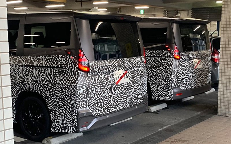  Desain All New Toyota Voxy Bocor setelah Tertangkap Uji Jalan