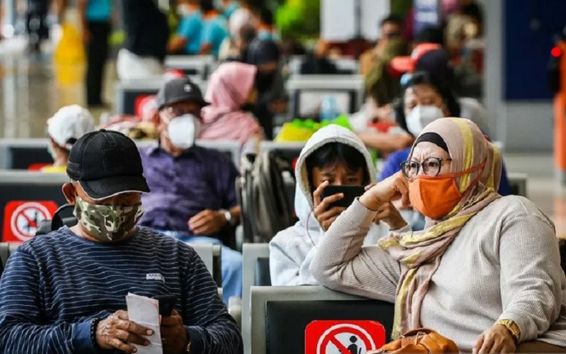  Penumpang KAI Turun 79 Persen sejak Penerapan PPKM