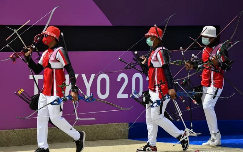  Hasil Olimpiade Tokyo: Arif Dwi Tersisih di Panahan Putra Babak 32 Besar