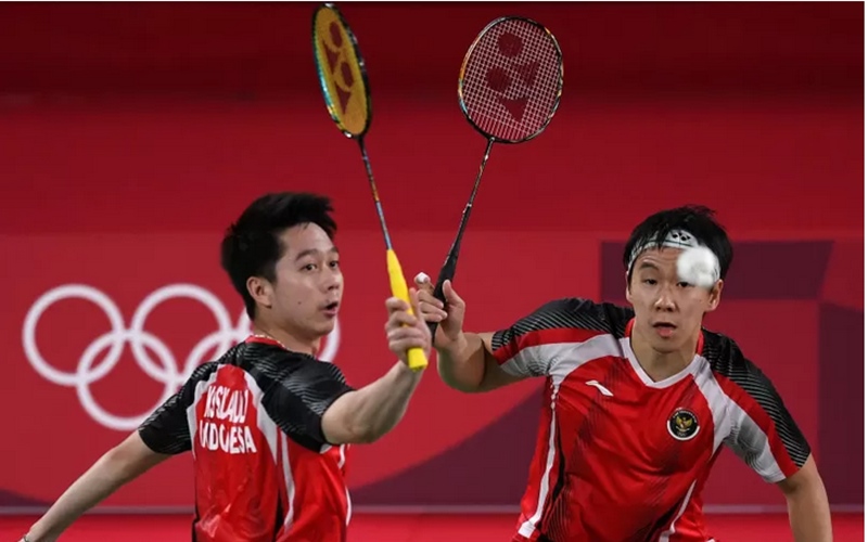  Hasil Bulu Tangkis Olimpiade: Kevin/Marcus Petik Pelajaran Usai Kalah