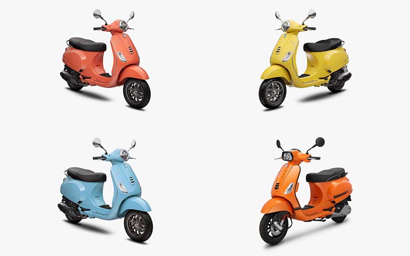  Vespa LX dan S 125 Dapat Warna Baru, Begini Detailnya