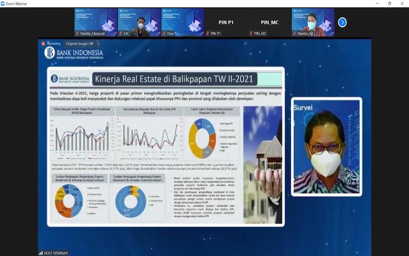  Launching Laporan Survei, Bank Indonesia Balikpapan Proyeksikan Ekonomi Tetap Tumbuh di Tengah Pandemi