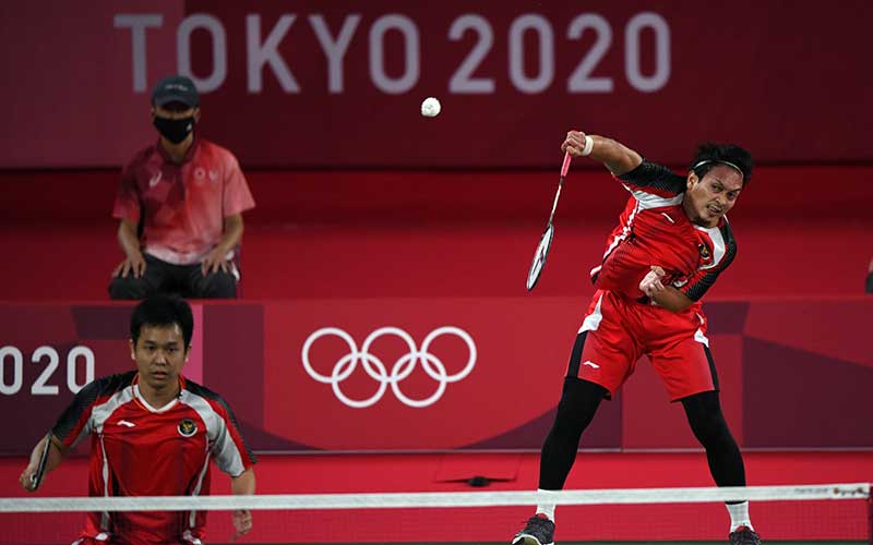  Jadwal Semifinal Bulu Tangkis Olimpiade: Hendra/Ahsan Waspadai ini dari Lee/Wang