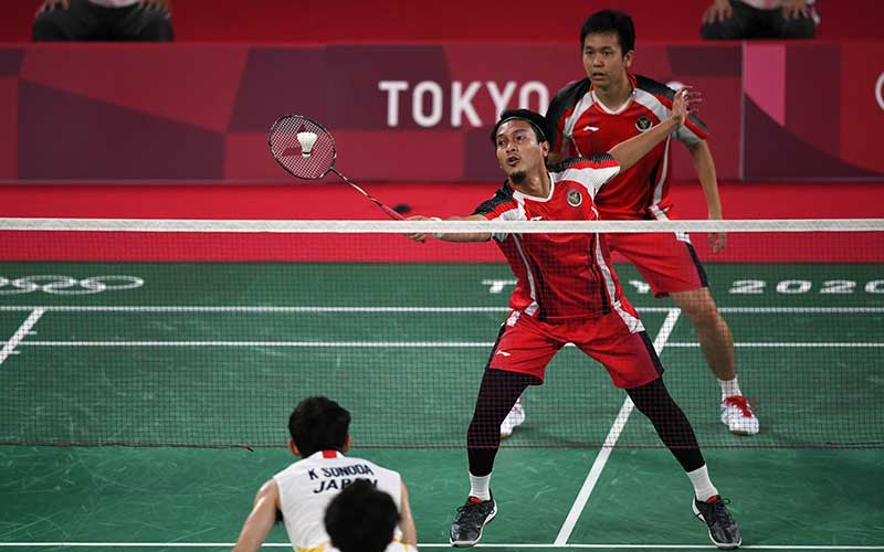  Hasil Semifinal Bulu Tangkis Olimpiade: Hendra/Ahsan Gagal ke Final