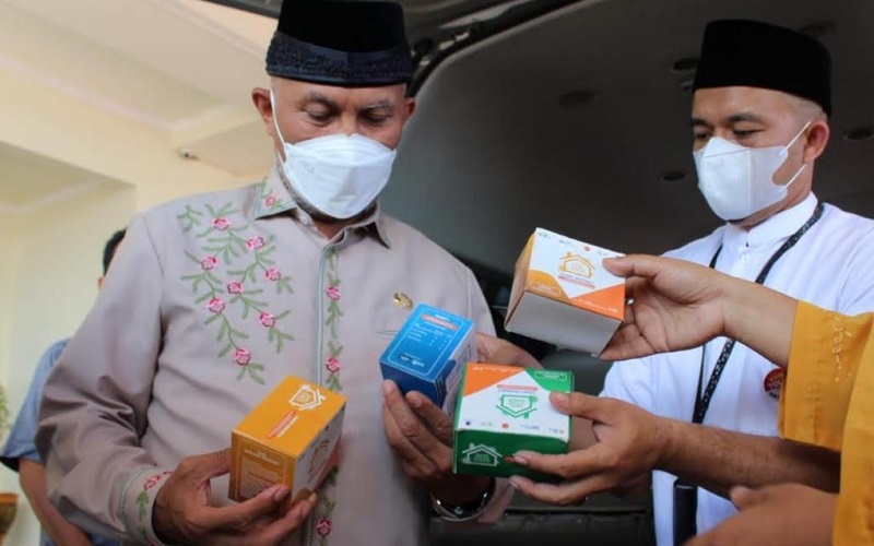  Bantuan Paket Obat-obatan Covid-19 dari Presiden Jokowi Tiba di Padang