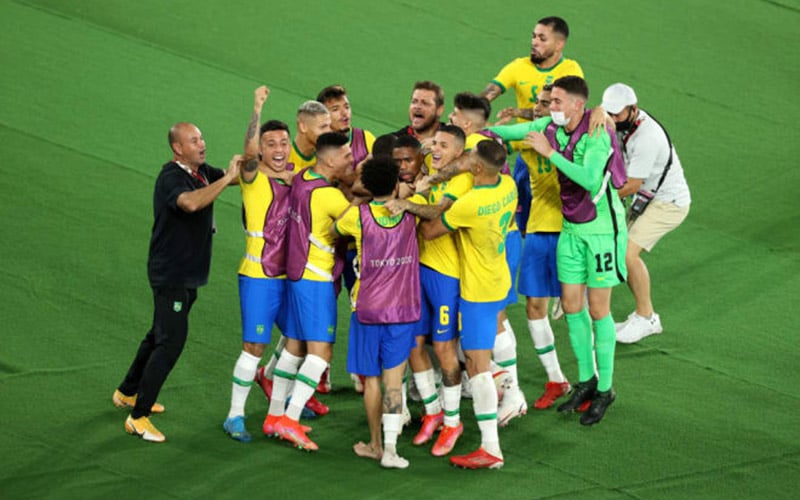  Hasil Bola Final Olimpiade: Kalahkan Spanyol, Brasil Raih Medali Emas