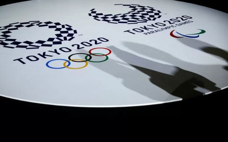 Lambang Olimpiade dan Paralimpiade Tokyo 2020. /Antara-Reuters