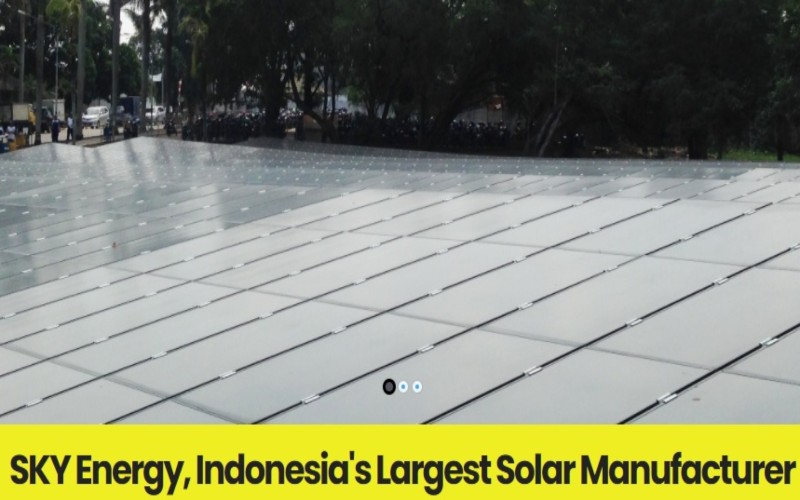 Tampilan web PT Sky Energy Indonesia Tbk. (JSKY).
