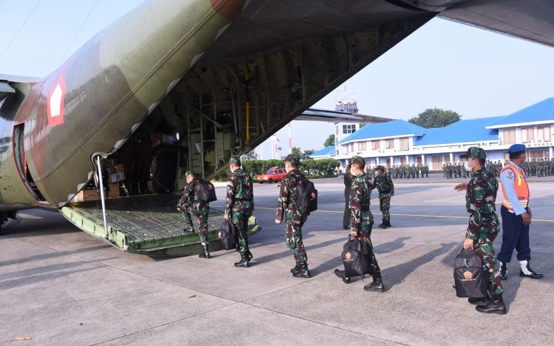  TNI Kirimkan 122 Nakes, Bantu Penanganan Covid-19 di Yogyakarta