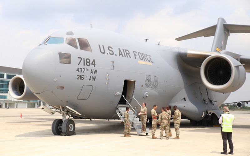  US Air Force Mendarat di Bandara Kertajati, PT BIJB: Sebuah Kehormatan