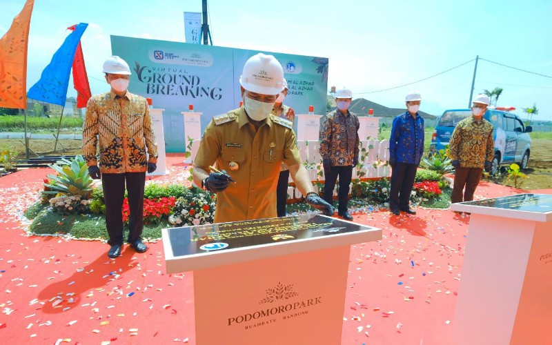  Dukung Pengembangan Pendidikan, Podomoro Park Bandung Bangun Sekolah dan Masjid Al Azhar