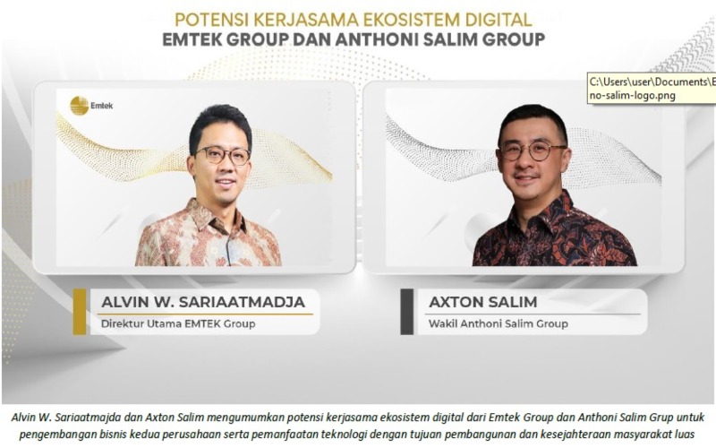  Sah! Konglomerasi Grup Emtek (EMTK) dan Grup Salim Jalin Kolaborasi Digital