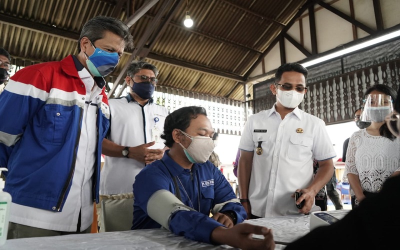  Pertamina Group Laksanakan Vaksin Gotong Royong Kepada 7.000 Peserta