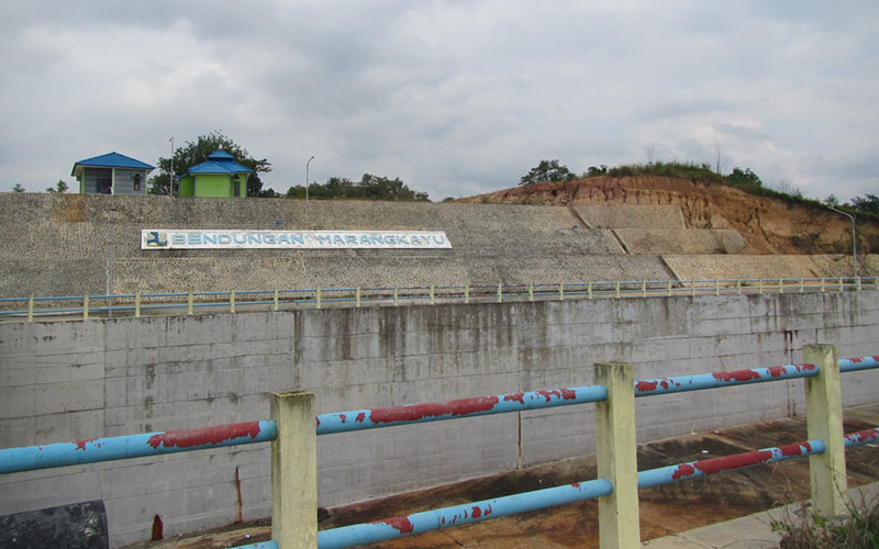  Sudah Rampung, Konstruksi Bendungan Marangkayu Lebih Cepat 1 Tahun