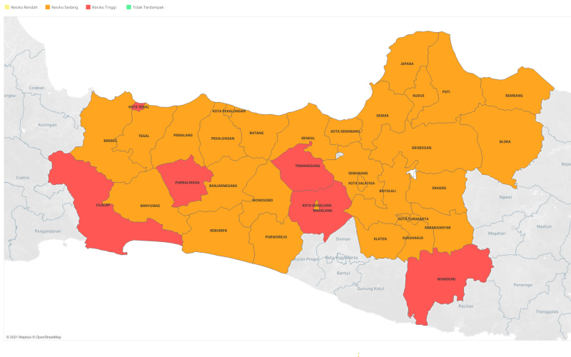  Update Covid-19 Jateng, Kasus Aktif di Angka 35.694 Kasus