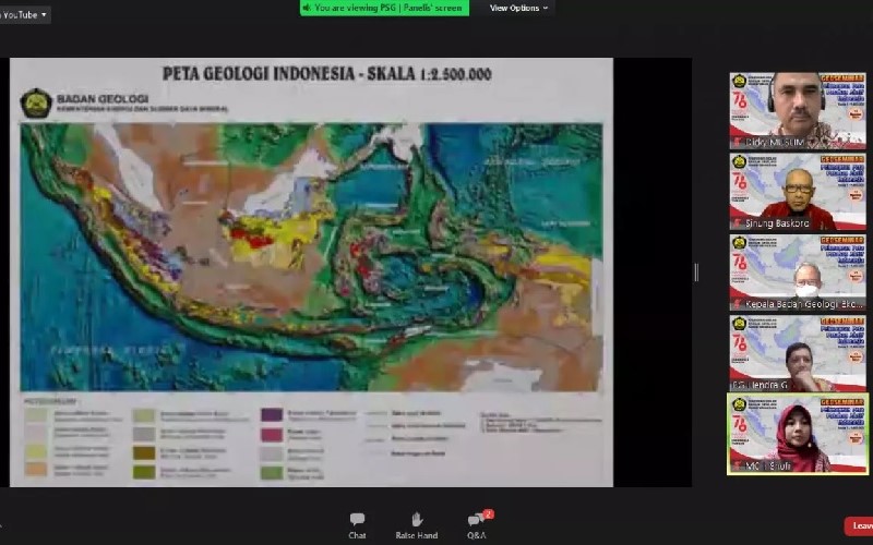 Waspadai Gempa Bumi, Badan Geologi Luncurkan Peta Patahan Aktif