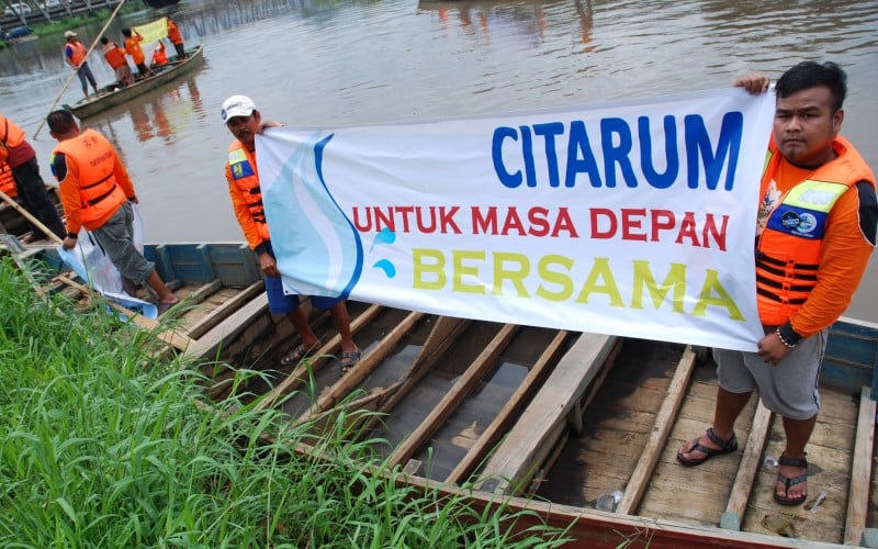  DAERAH ALIRAN SUNGAI PRIORITAS : Etalase Citarum Ditarget Selesai 2022