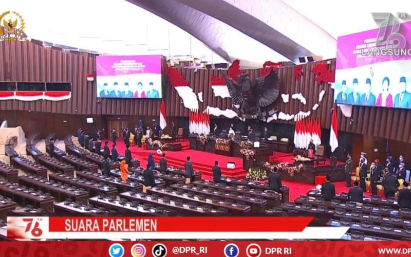  Hanya 60 Pejabat Hadir Langsung di Sidang Tahunan MPR, Ini Perinciannya