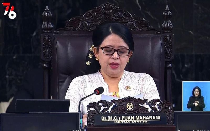  Buka Rapat Paripurna, Ini Pidato Lengkap Ketua DPR RI Puan Maharani