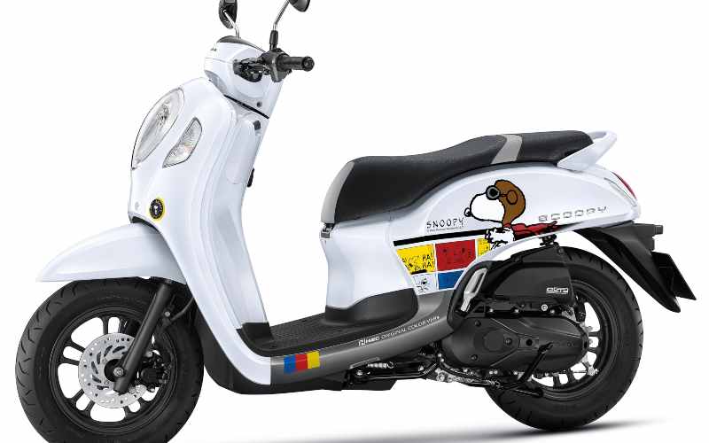  Honda Scoopy x Snoopy Hadir di Thailand, Harga Rp23,4 Juta