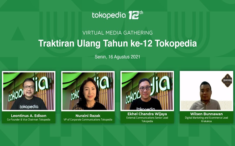  Ada BTS di Ulang Tahun Tokopedia