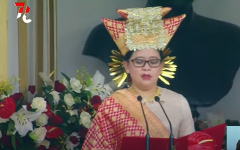 Puan Maharani Bacakan Teks Proklamasi di Upacara 17 Agustus di Istana Merdeka