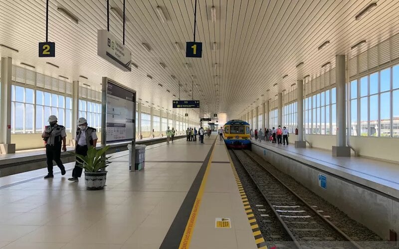  Kereta Bandara Yogyakarta Bikin Perjalanan Hanya 40 Menit