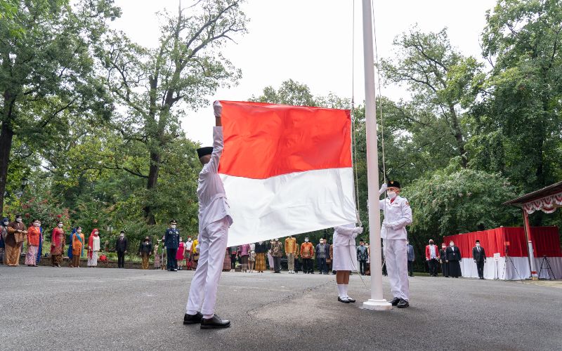  HUT RI Ke-76, WNI di Washington DC Ikuti Upacara Detik-Detik Proklamasi