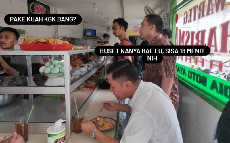  Makan di Restoran dan Warteg Dibatasi 30 Menit? Ini Kata Wagub DKI