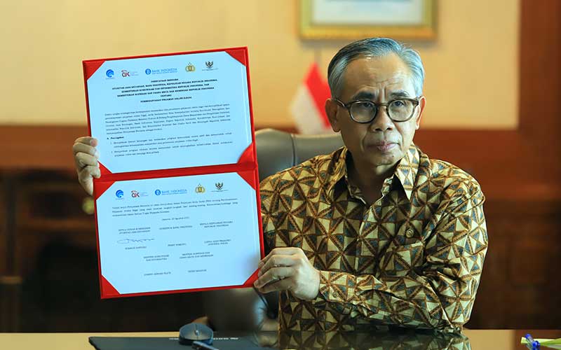  Berantas Fintech Ilegal, OJK Membuat Surat Pernyataan Bersama Dengan Sejumlah Pihak