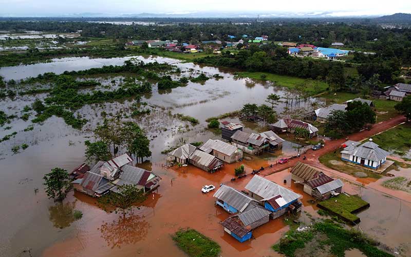  Dua Desa di Konawe Terendam Banjir Akita Meluapnya Sungai Konaweha