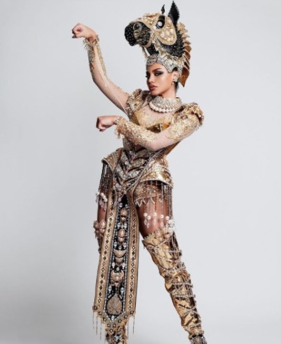 Jihane Almira dari Indonesia, Menangkan Best National Costume Miss Supranational 2021