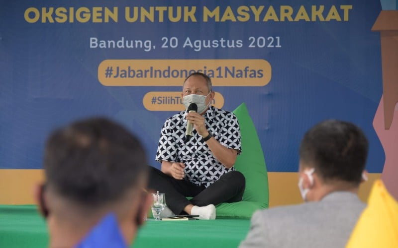  BOR Turun Terus, Jabar Tetap Jaga Pasokan Oksigen